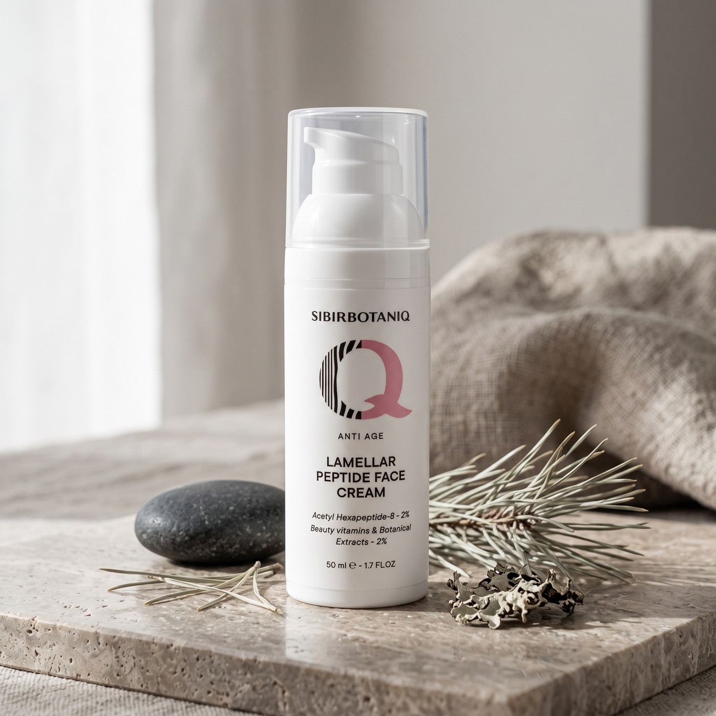 КРЕМ ДЛЯ ЛИЦА С ПЕПТИДАМИ ИНТЕНСИВНЫЙ ANTI AGE, 50 ml