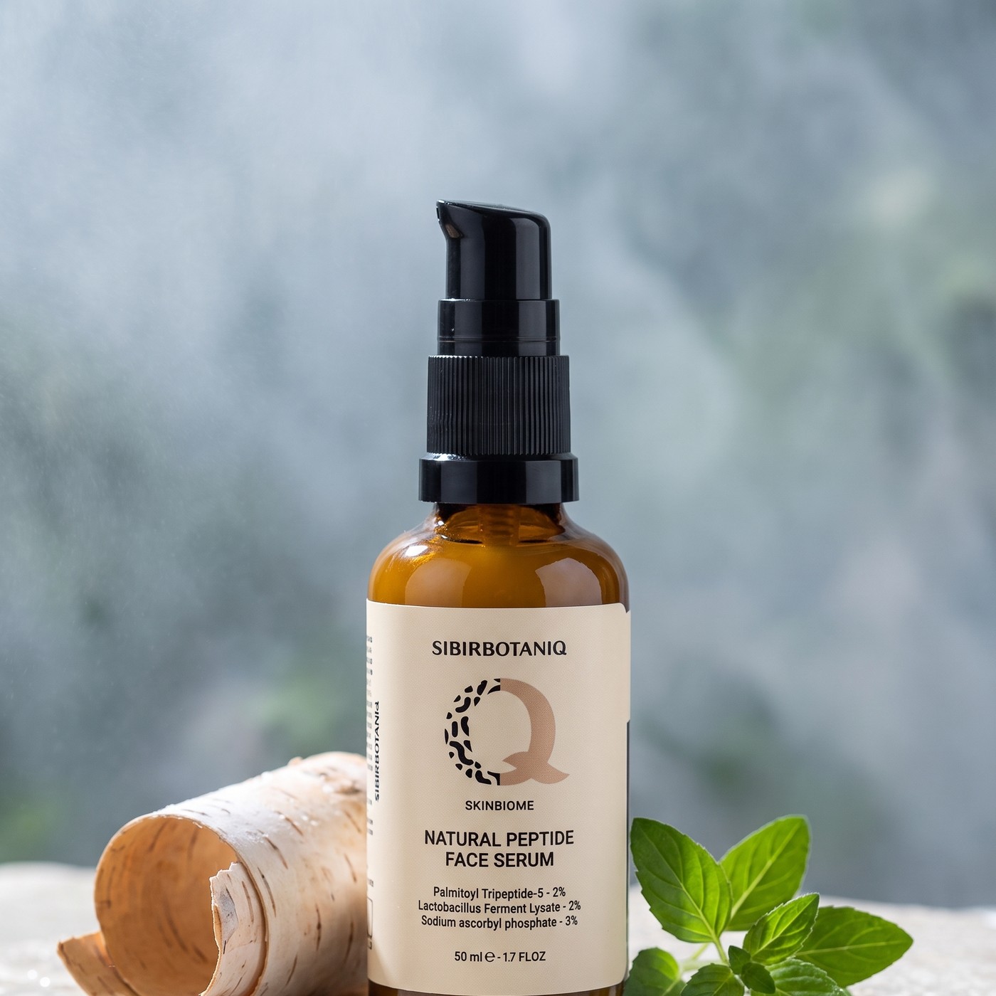 НАТУРАЛЬНАЯ ПЕПТИДНАЯ СЫВОРОТКА SKINBIOME, СИНТЕЗ КОЛЛАГЕНА, 50 ml