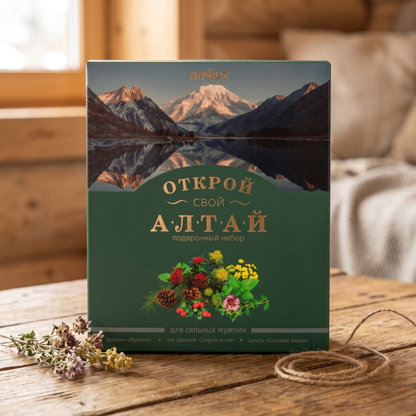 Подарочный набор «Открой свой Алтай» для сильных мужчин