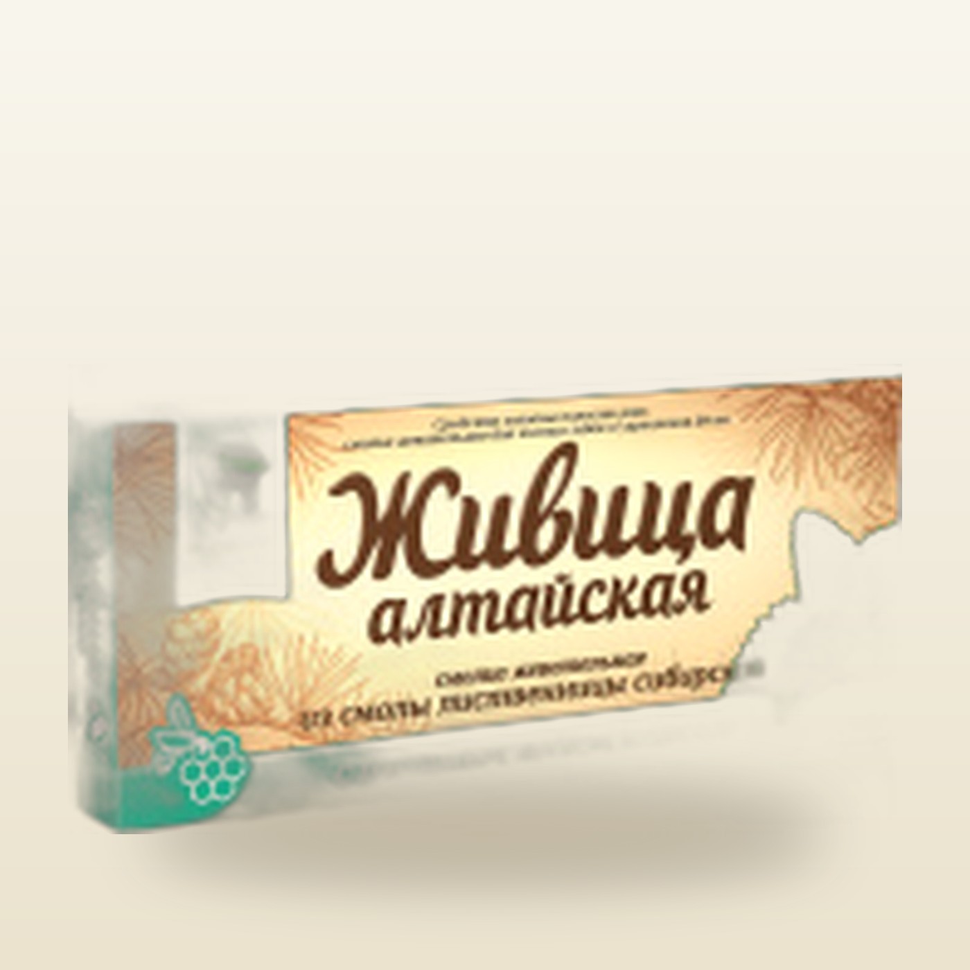 Смолка жевательная "Живица", с мятой