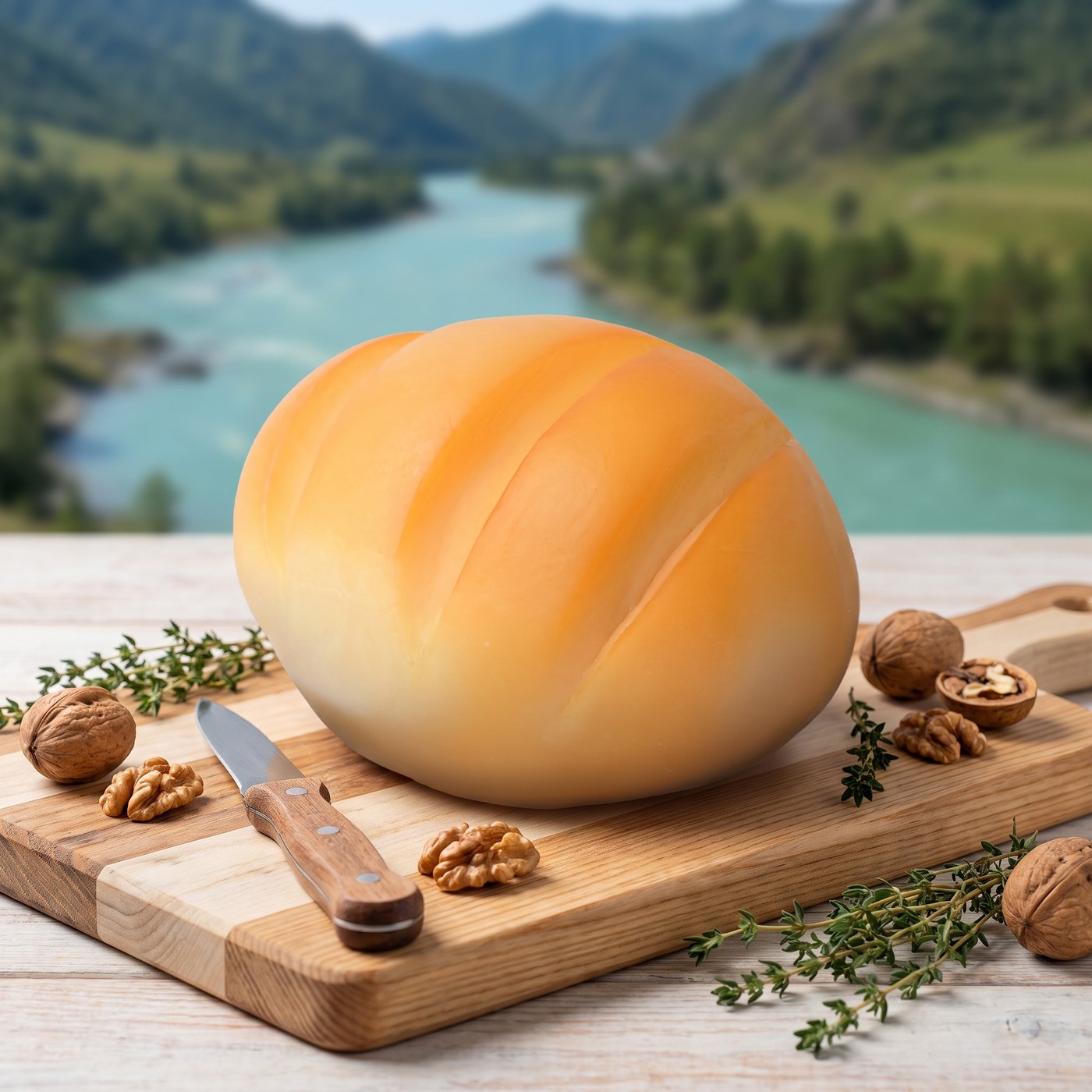 Сыр «Булочка Алтайская» копчёный