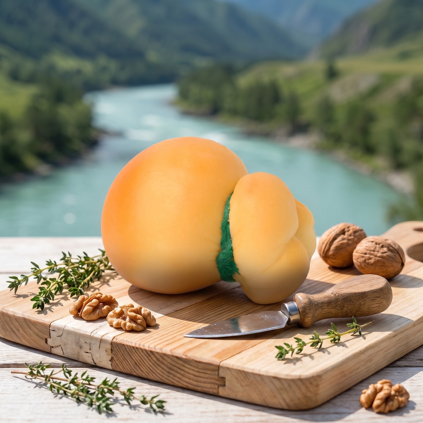 Сыр «Скаморца Алтайская» копчёный